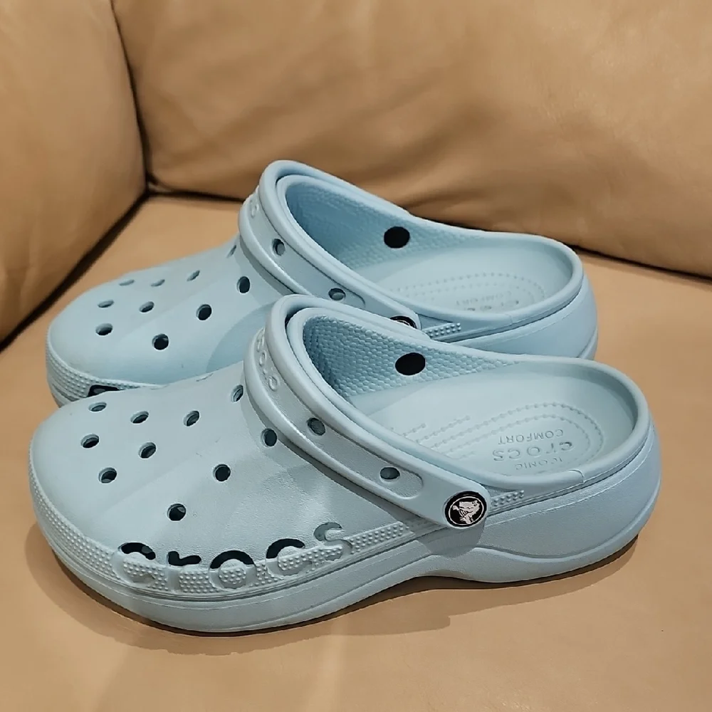 CROCS  Clogs - Sky Blue - Picture 2 of 4